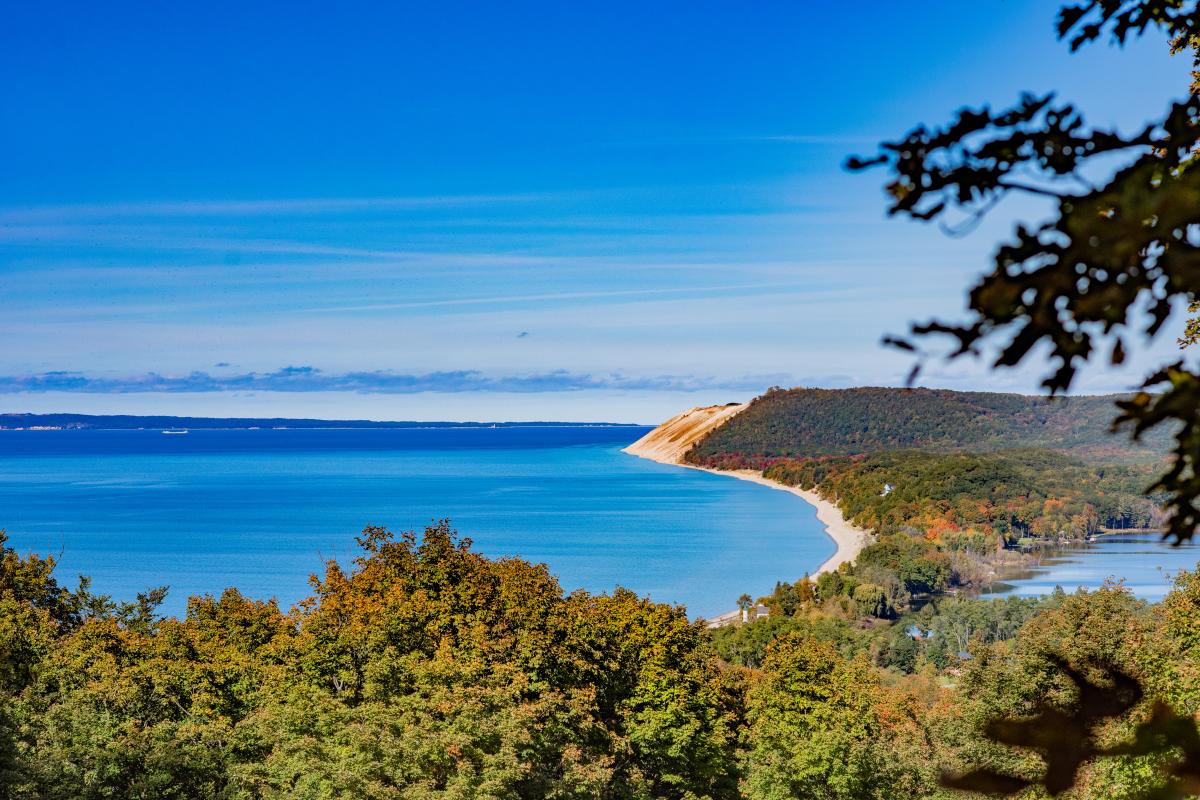 Sleeping Bear Dunes fall