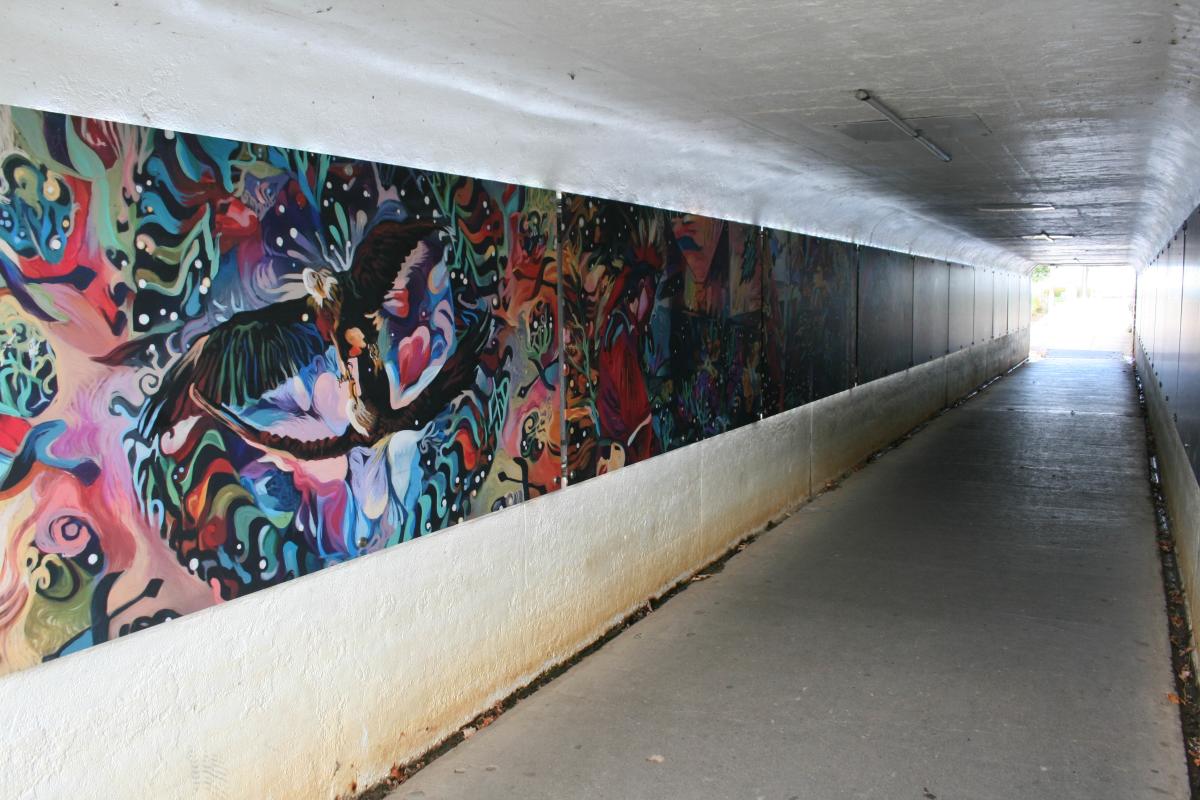 Clinch Park Mural In Traverse City, MI