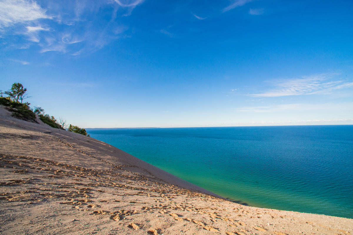 Pyramid Point at the Sleeping Bear Dunes