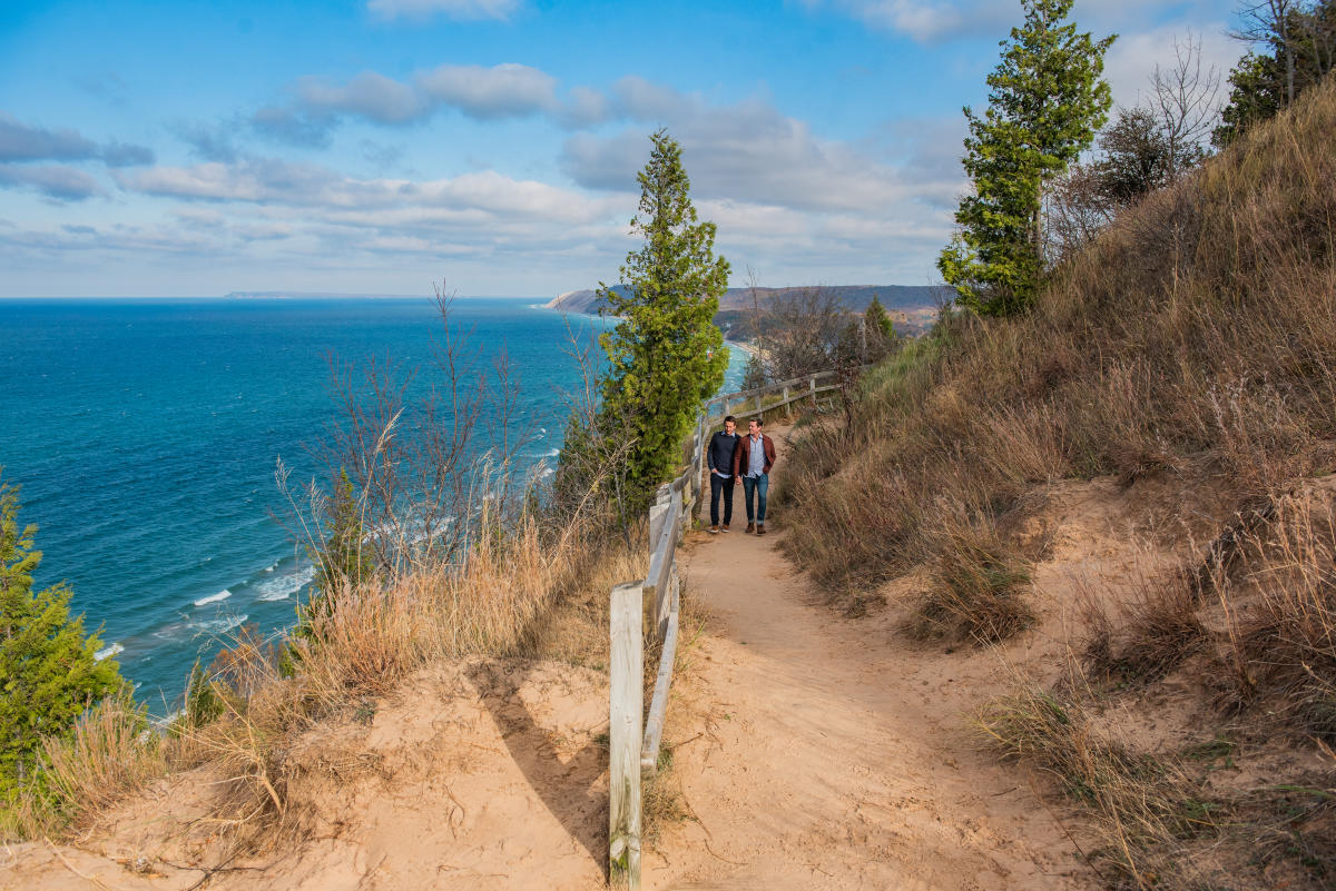 Sleeping Bear Dunes fall