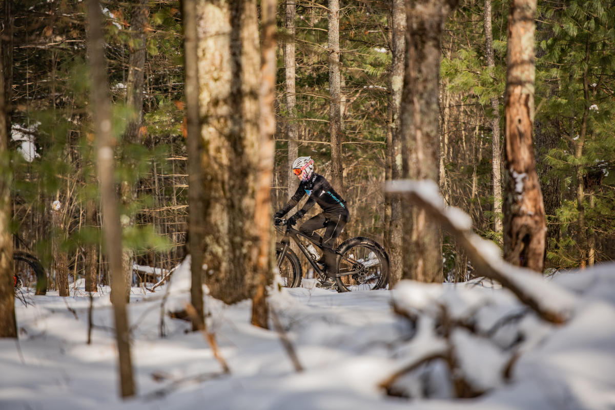 Fat tire biking