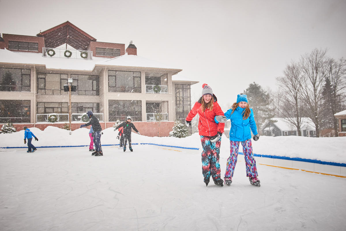 Ice Skating at Crystal Mountain