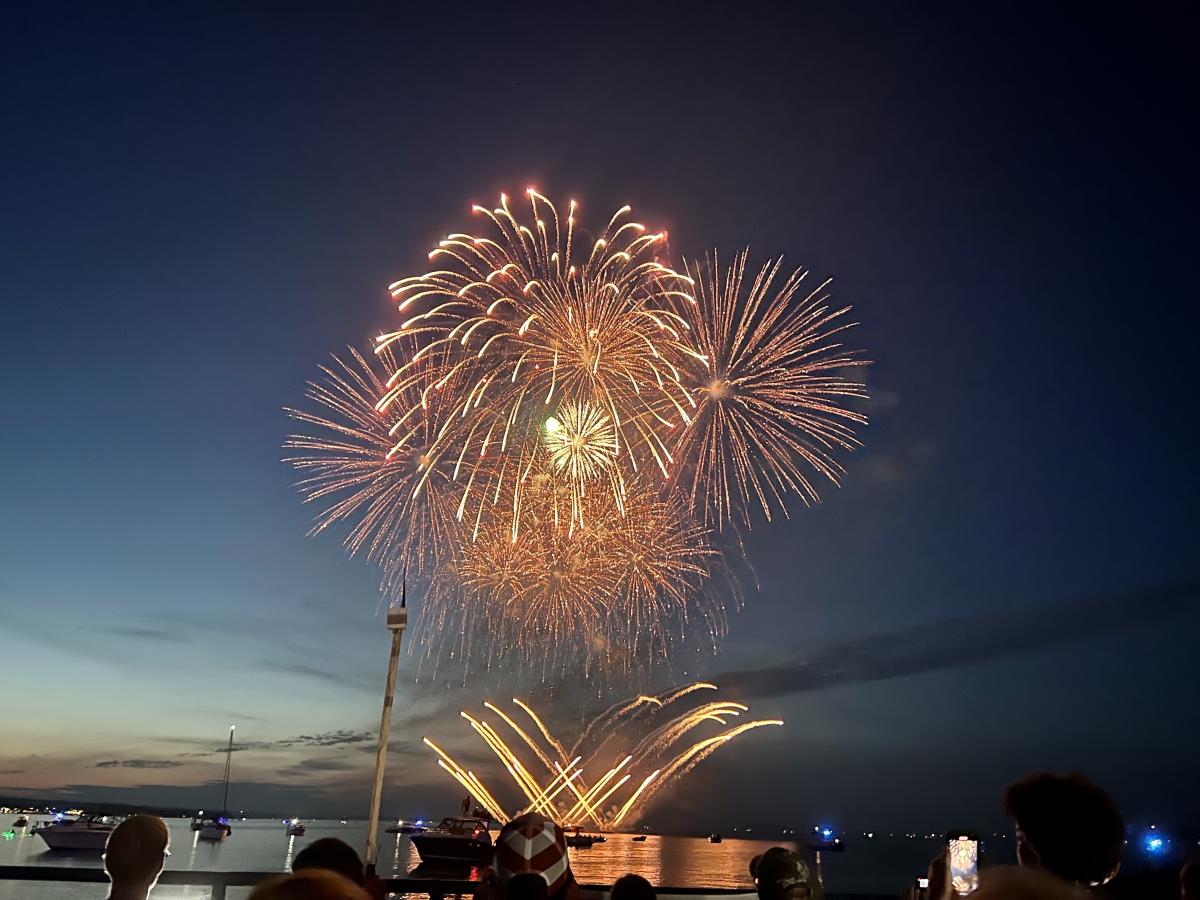 Fourth of July fireworks
