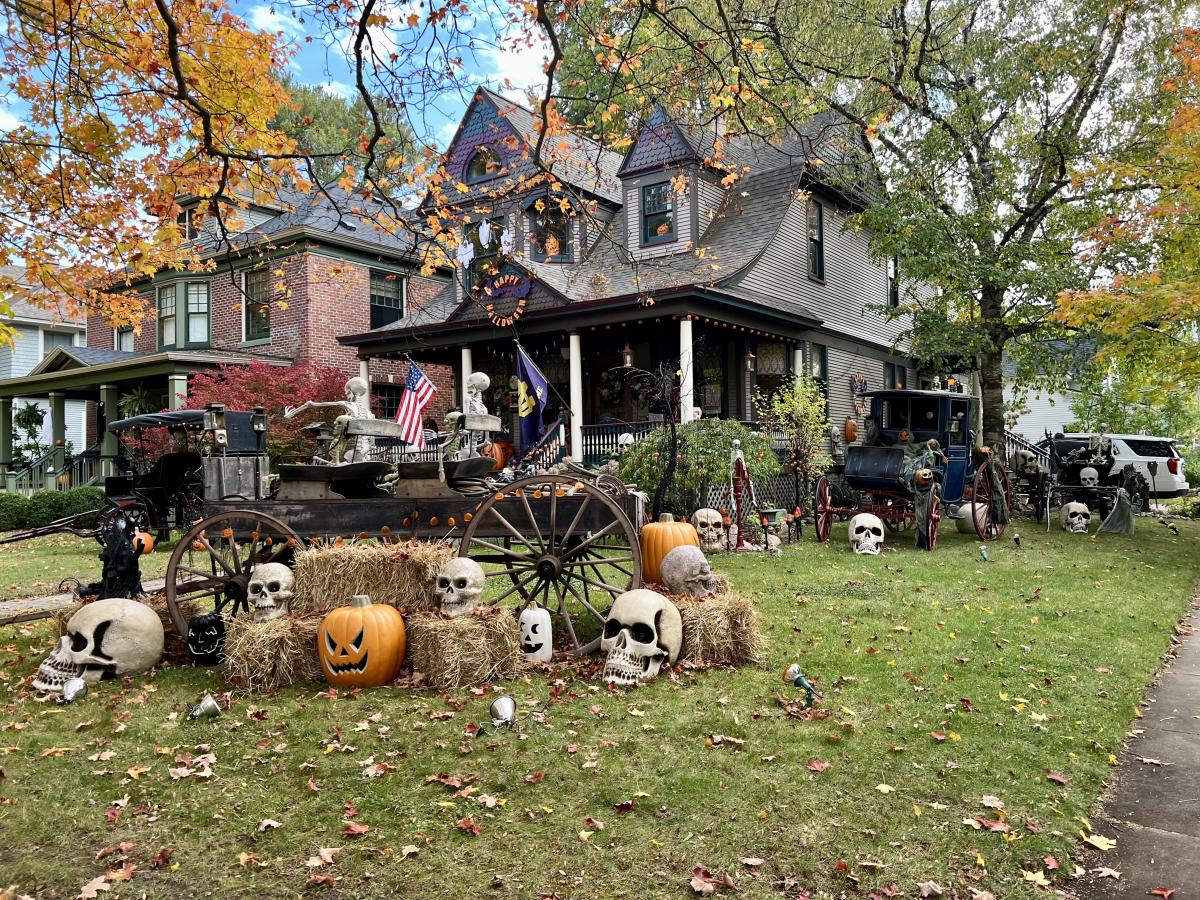 Downtown Halloween Decorations