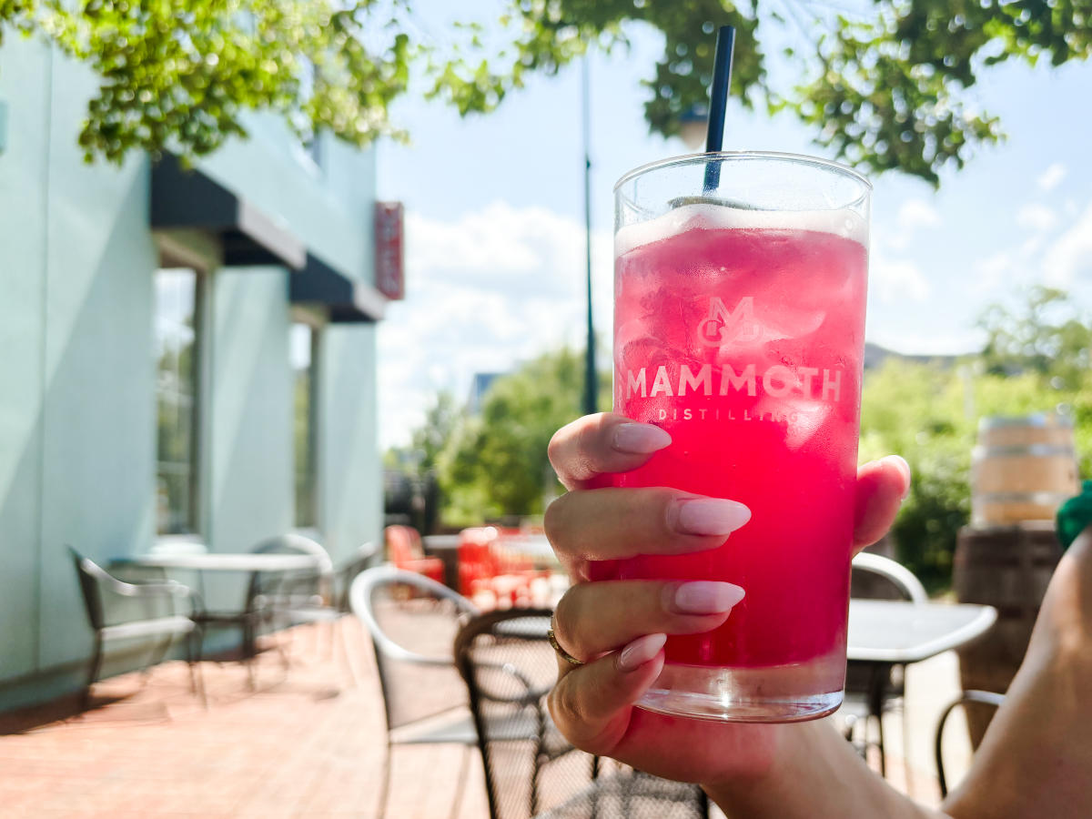 Mocktail at Mammoth Distilling