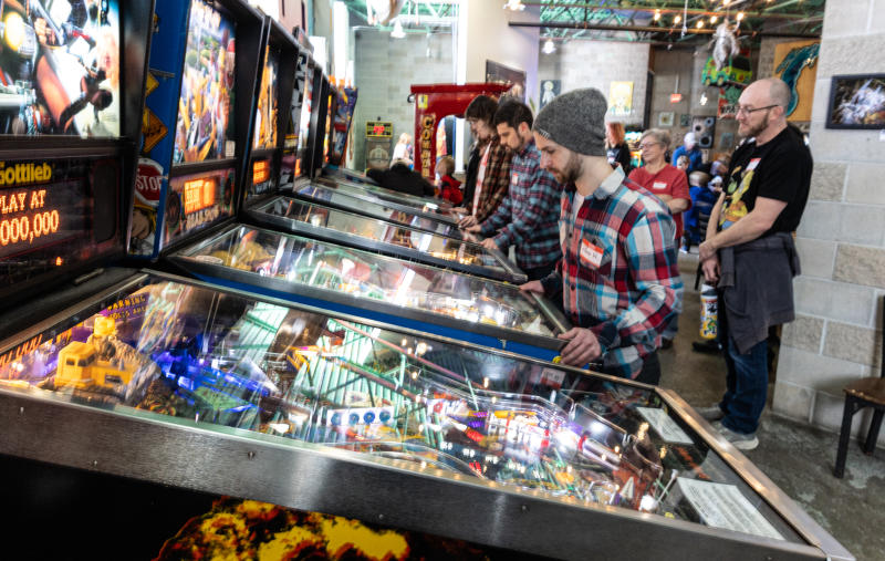 Unleash the Wizards I Pinballers Flip about Traverse City