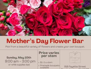 Mother's Day DIY Flower Bar