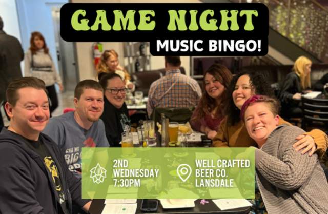 Game Night: Music Bingo
