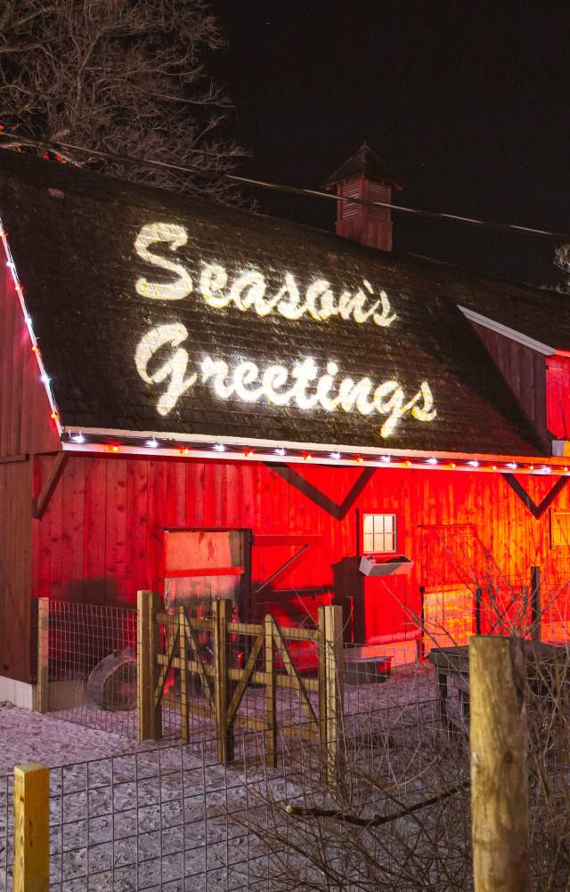 Holiday Christmas Barn In Valley Forge, PA