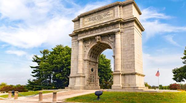 Valley Forge Park Arch