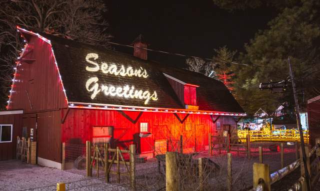 Holiday Christmas Barn In Valley Forge, PA