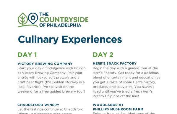 TCOP Itinerary Culinary Experiences