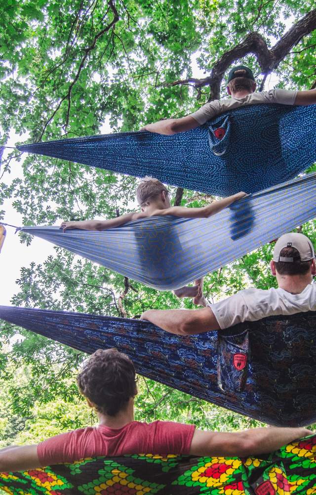 Green Lane Park hammocks