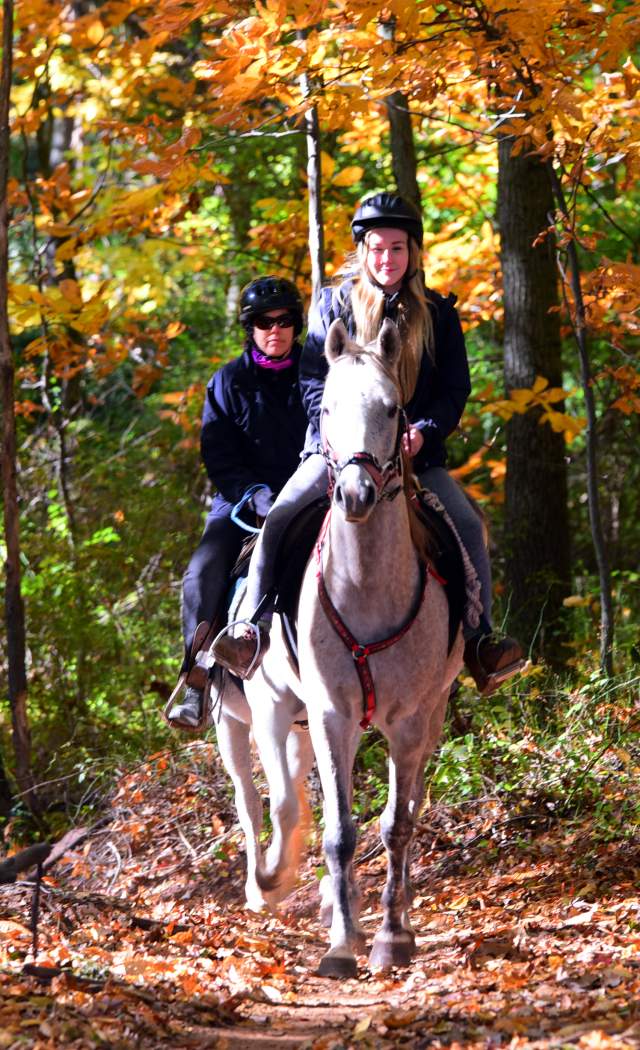 Horseback Riding in Evansburg State PArk