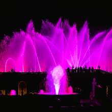 Illuminated Fountain Performance