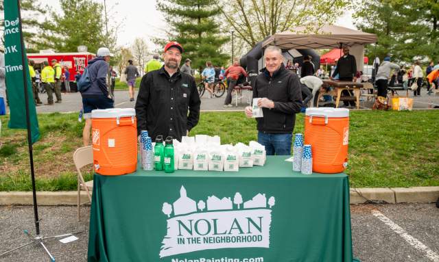 Nolan Painting at Rev Run