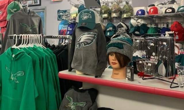 Eagles Gear at Jackets N Things