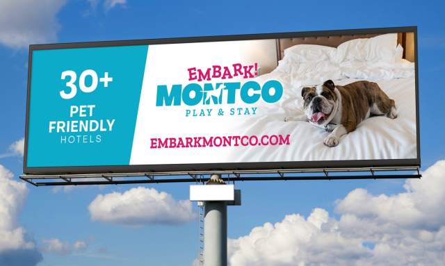 Embark Montco billboard