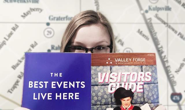 Reading the 2017 Valley Forge Visitors Guide