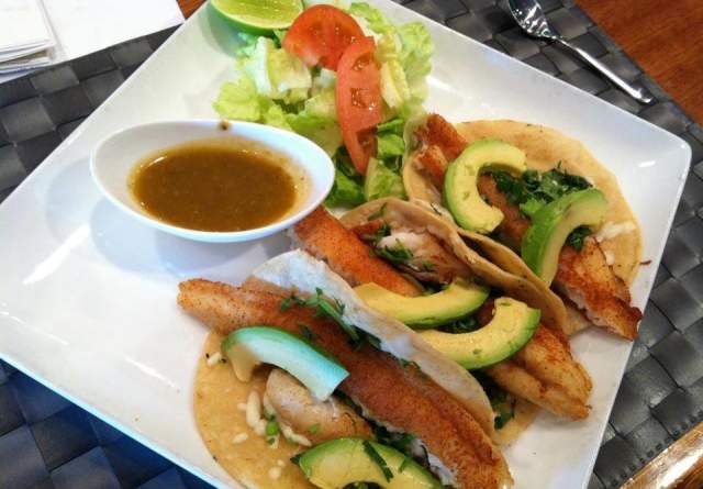 El Sarape Seafood Tacos