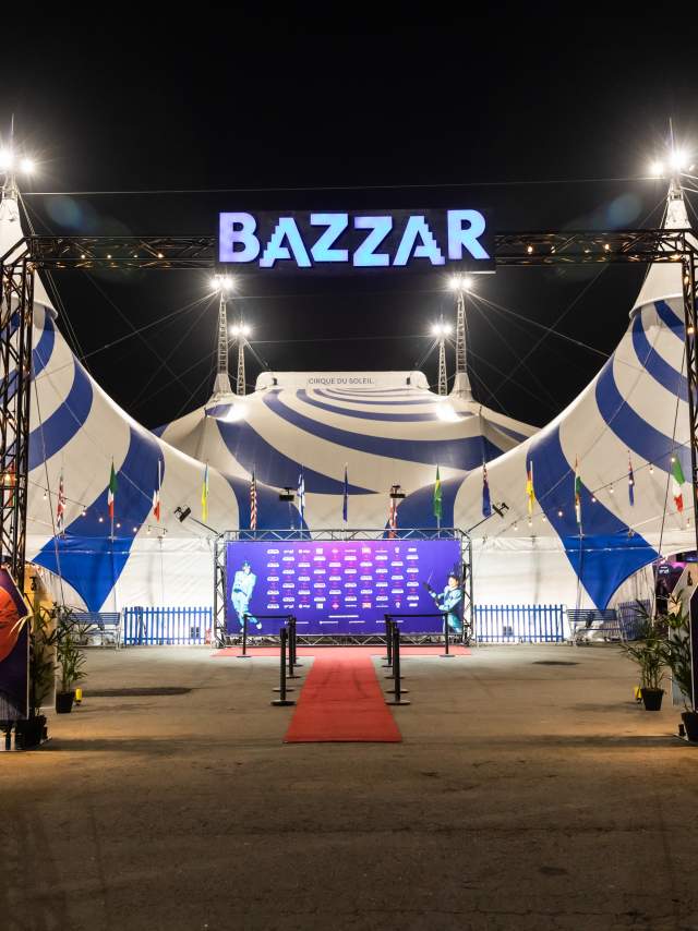 Cirque big top