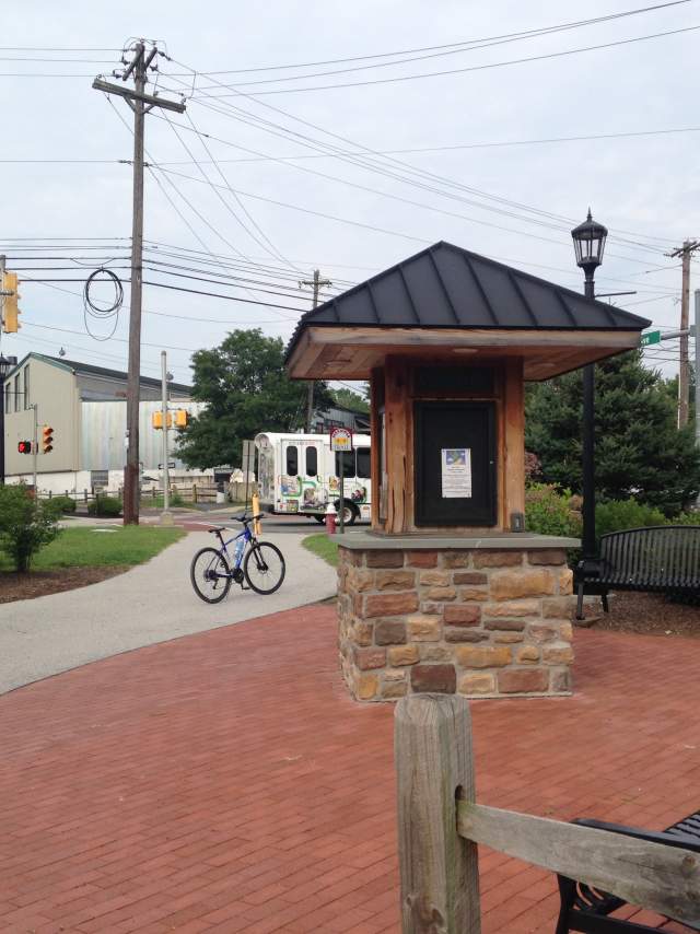 Welcome to Collegeville, the halfway point of my journey.