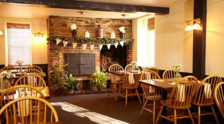 Interior of Halligan's Pub