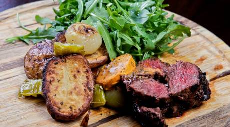stove and tap steak