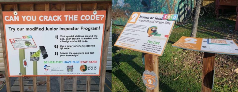 Junior Inspector Station at the Elmwood Park Zoo in Norristown