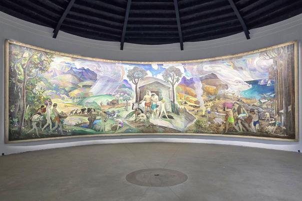 N.C. Wyeth Mural