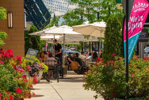 Outdoor dining during the Green Phase of COVID-19