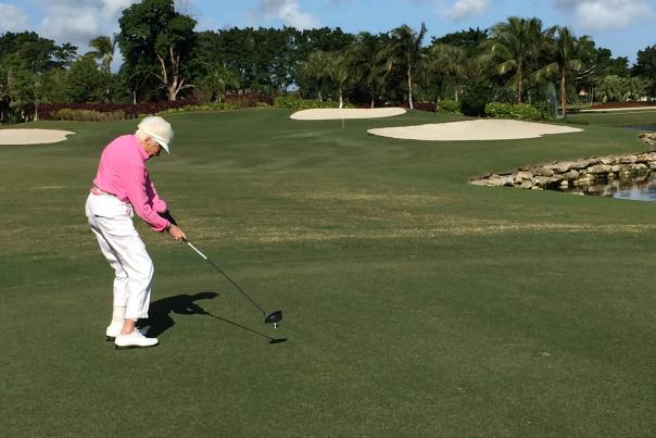 103 year old golfer