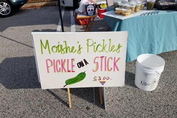 Moishe's Pickles the pickle guy