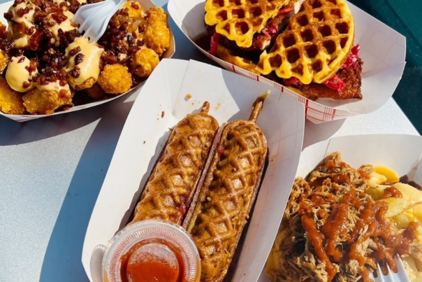 Food from Waffle Mamas