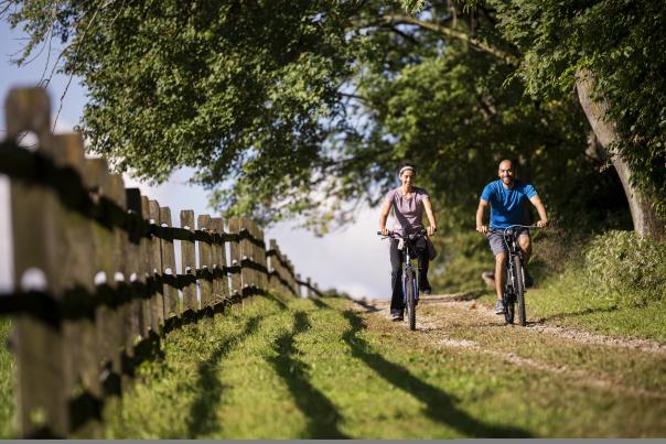 biking