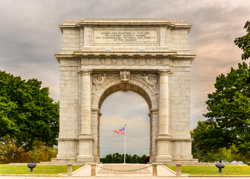 Valley Forge Park Arch