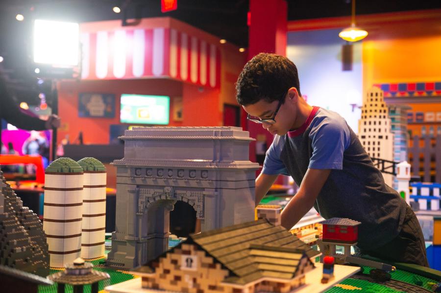 Child at Legoland