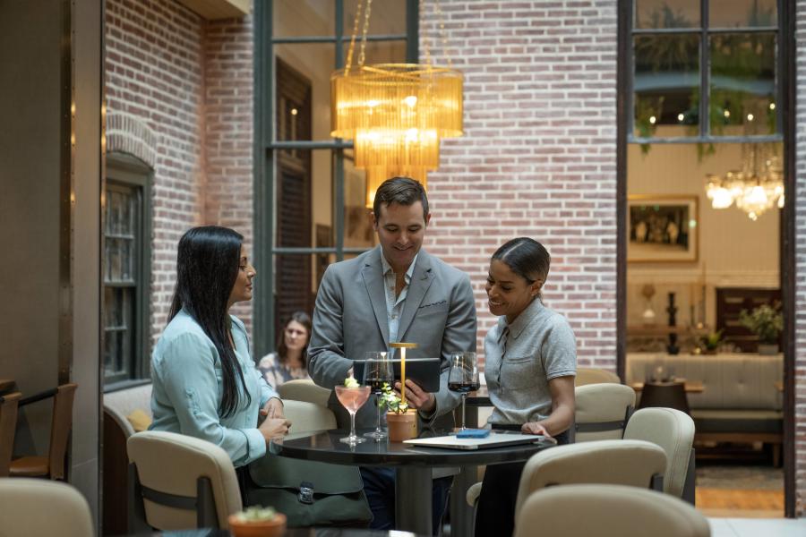 Meetings group at Hotel West & Main