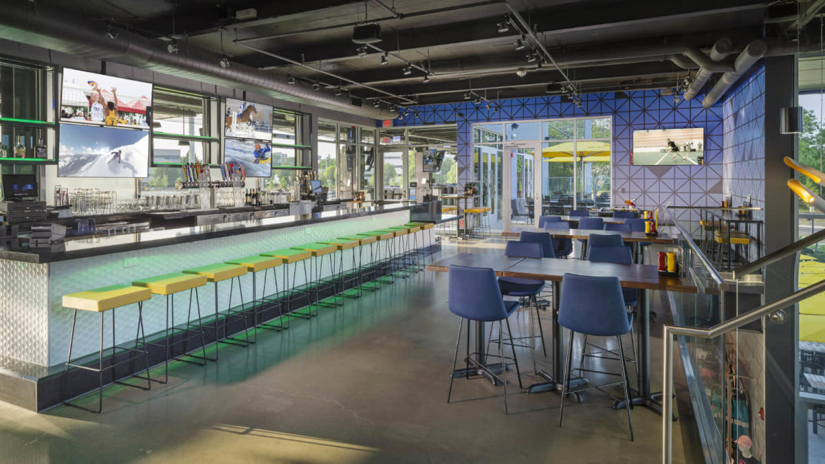 Topgolf Interior Restaurant