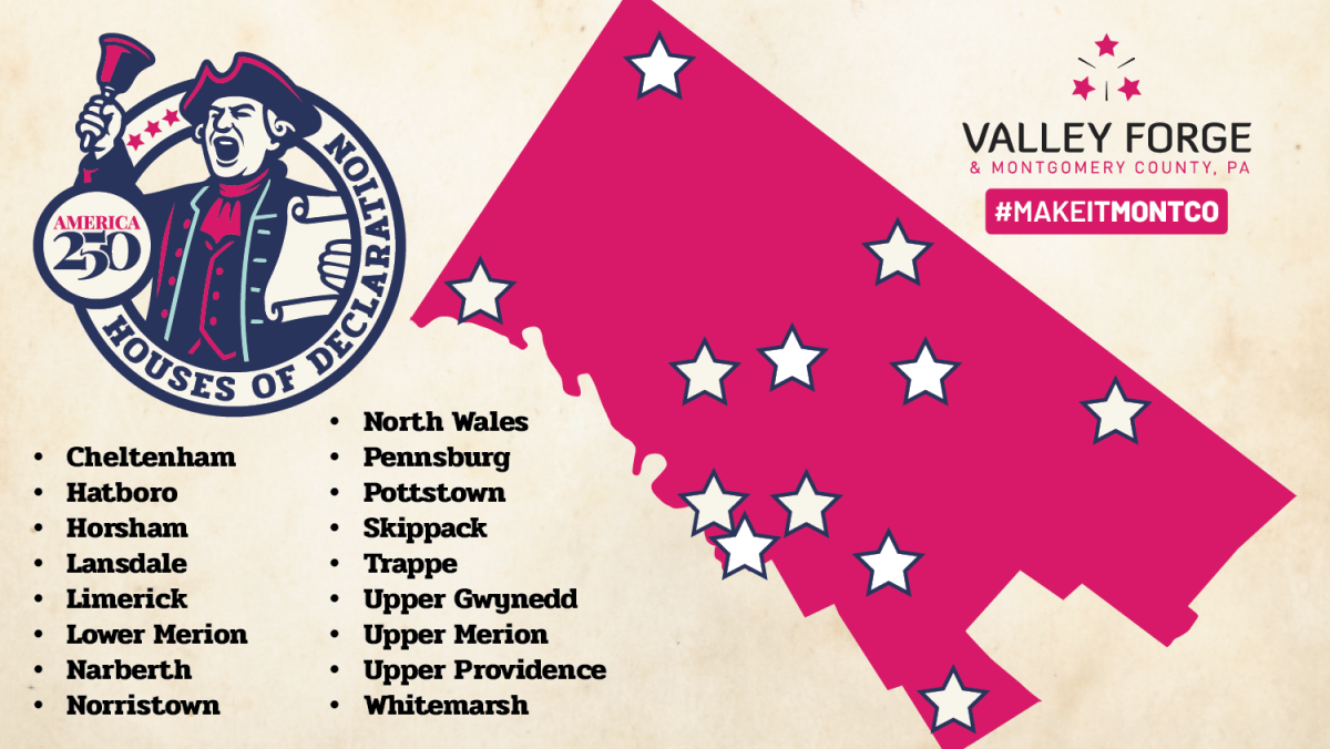 A250 Houses of Declaration Montco locations
