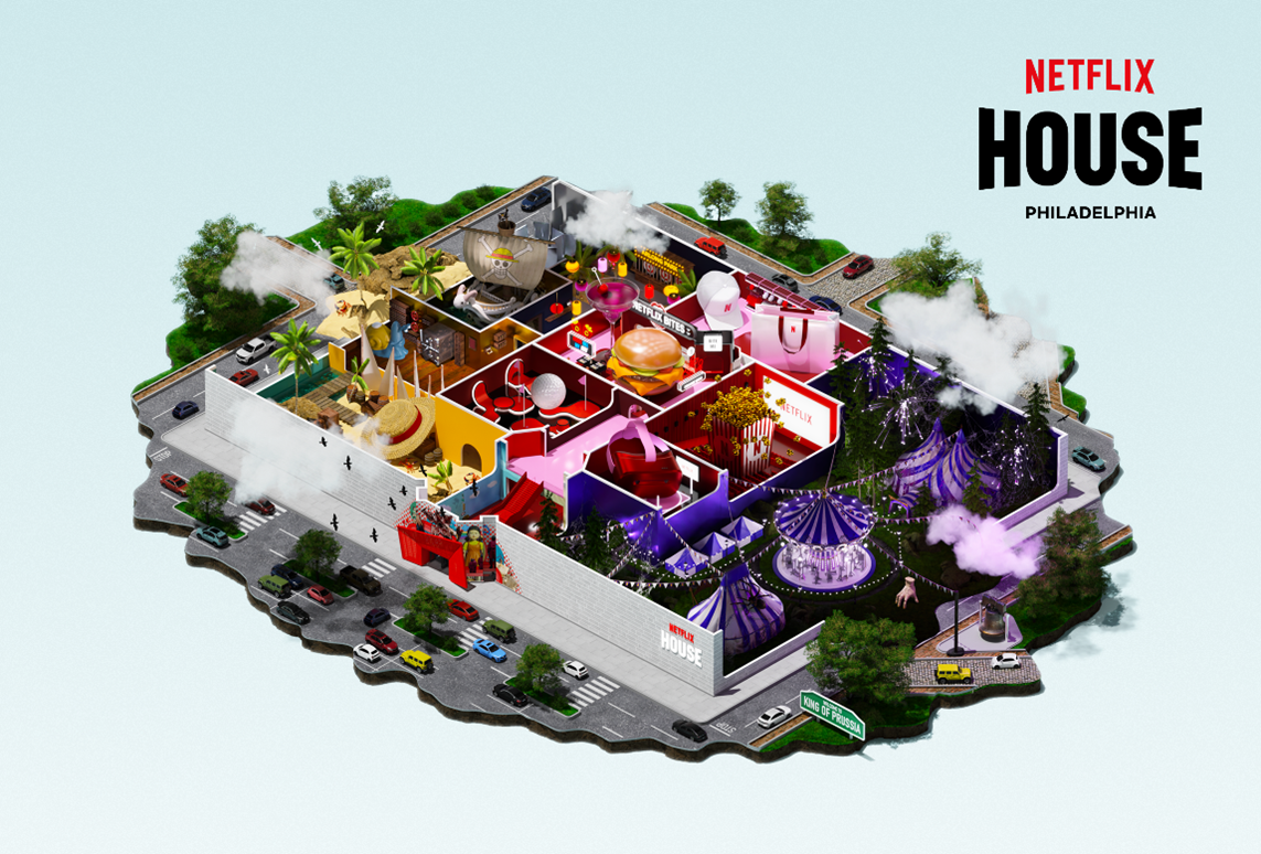 Netflix House rendering
