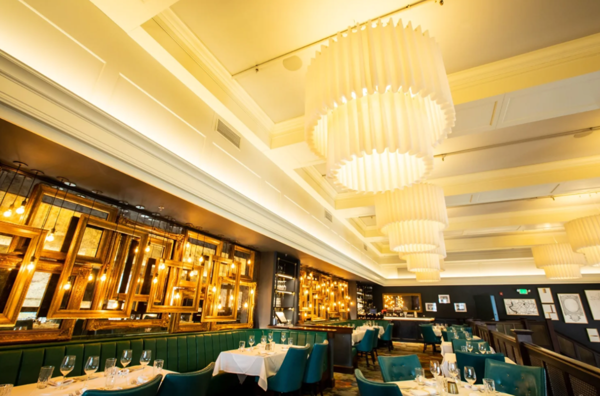 Interior of DePaul's Table