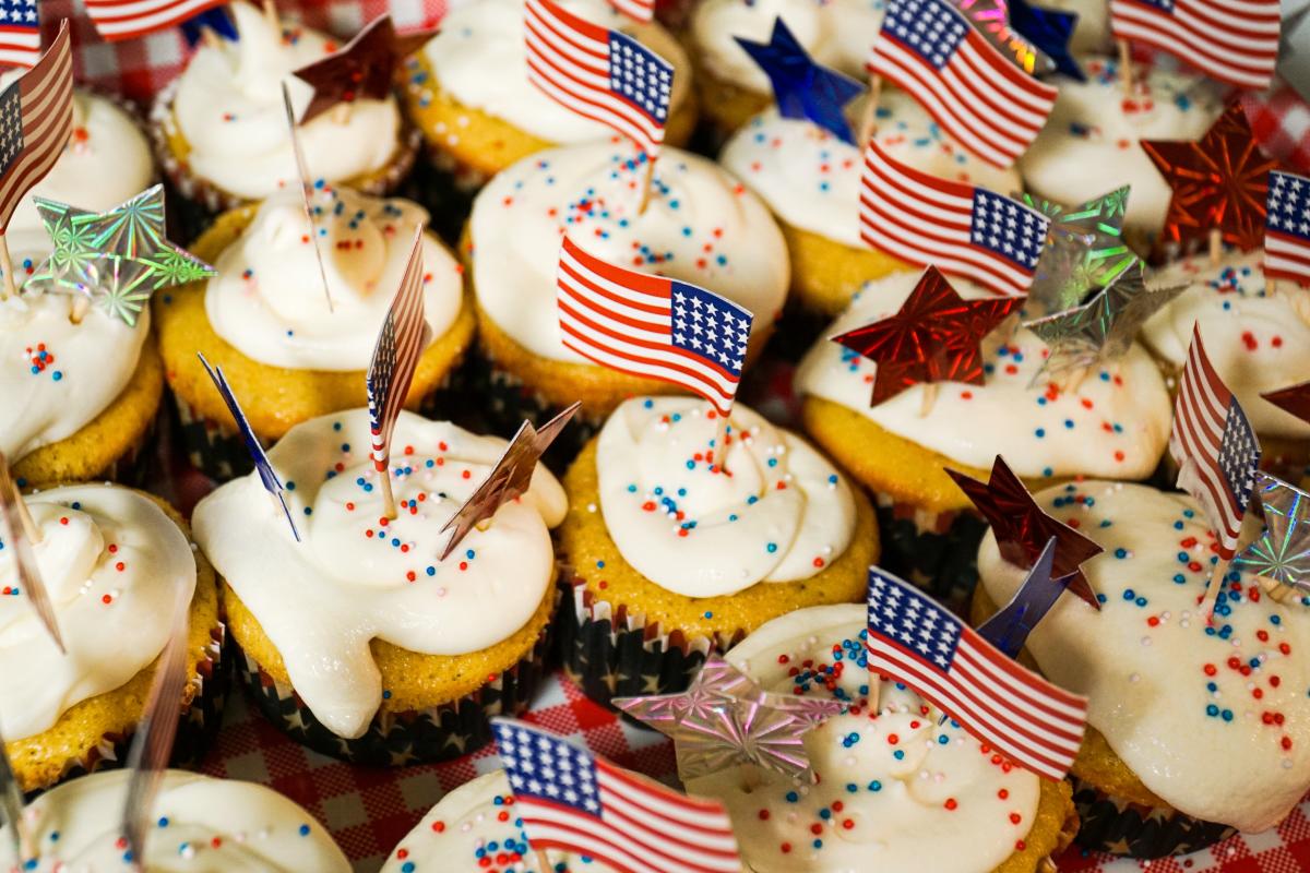 4th of July Cupcakes