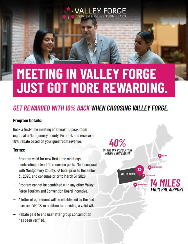 2025 First Timer Meeting Incentive terms