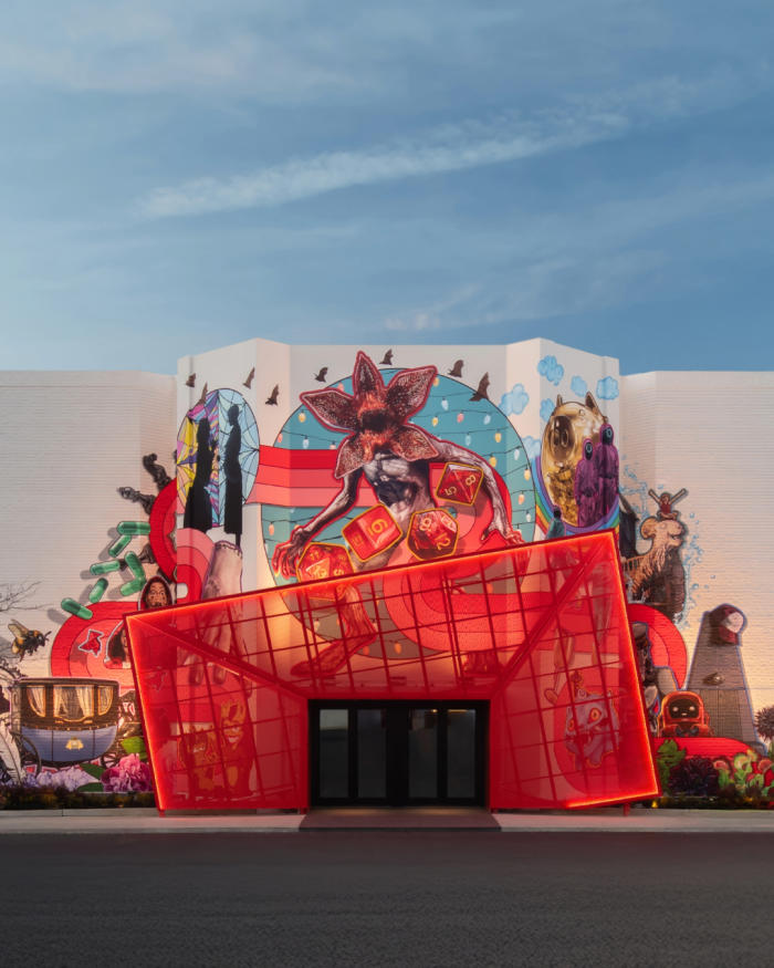 Exterior of Netflix House