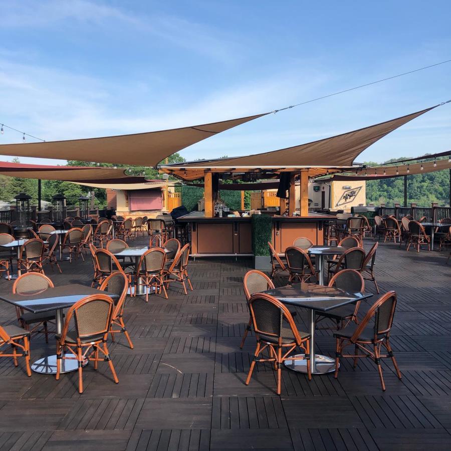 Roof deck at the Great American Pub in Conshohocken