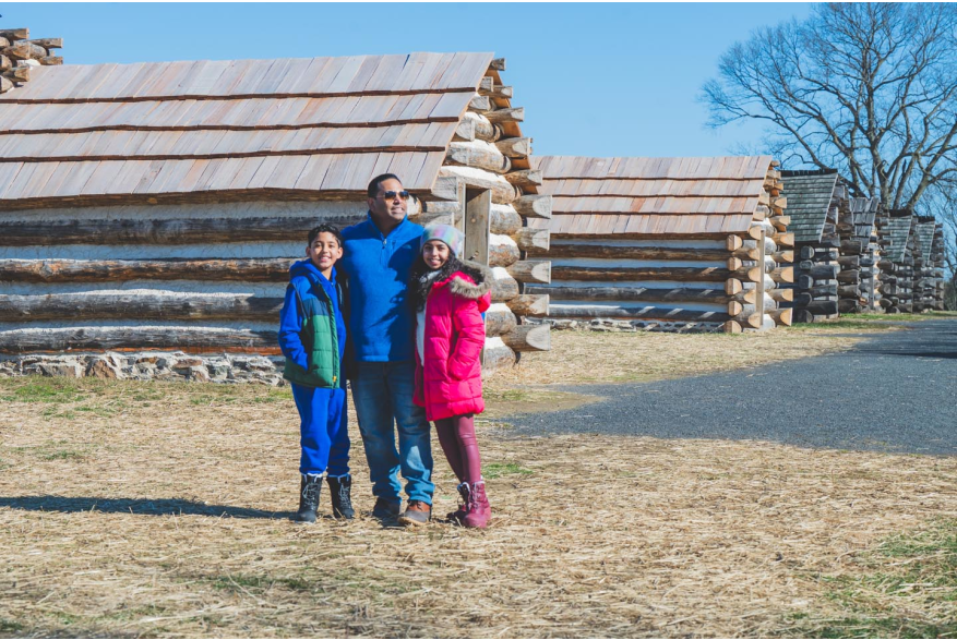 Soldier Huts at Valley Forge