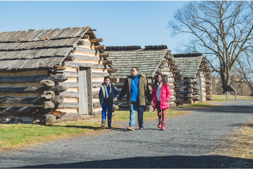 Soldier Huts at Valley Forge