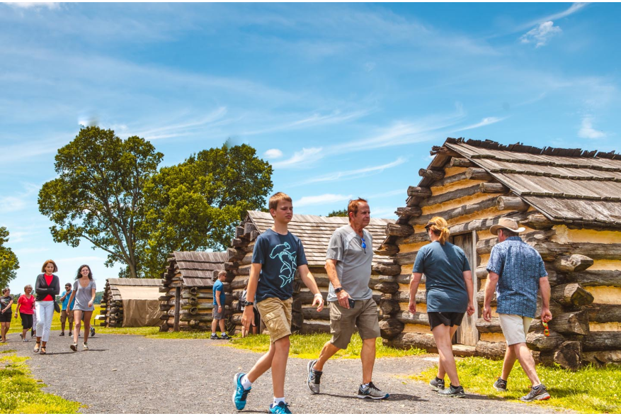 Soldier Huts at Valley Forge