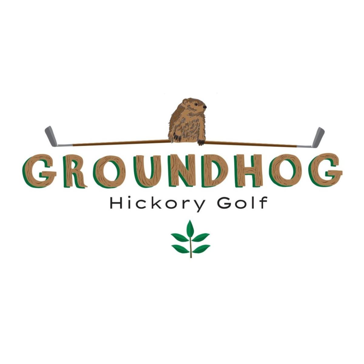 Groundhog Hickory Golf logo